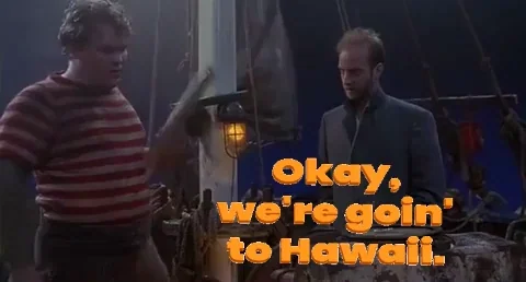 Cabin Boy Hawaii GIF
