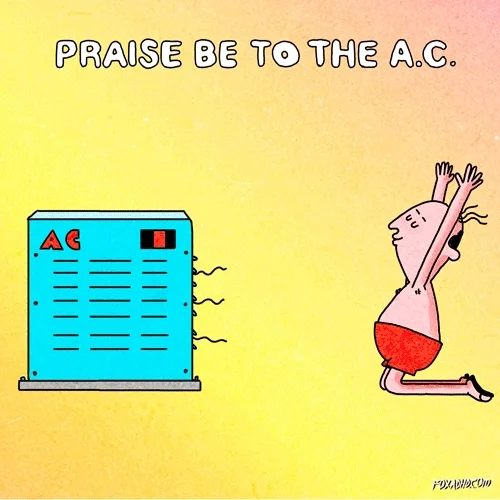 Air Conditioning Summer GIF