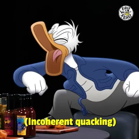 Angry Donald Duck GIF