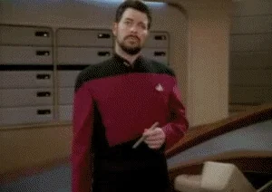 Swooning Star Trek GIF
