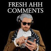 New Video Comment Section GIF