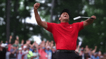 Golfing Tiger Woods GIF by The Masters