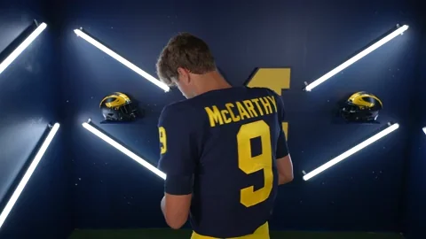 Go Blue College Football GIF