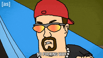 No Way GIF by Adult Swim