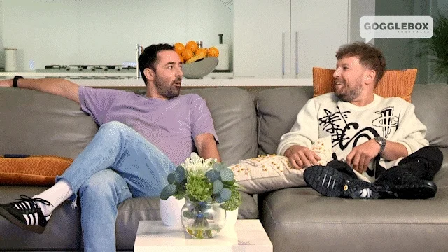 Watching Tv Andyallen GIF