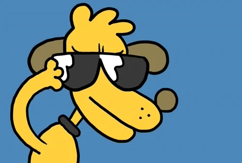 Dog Deal With It GIF
