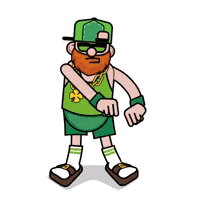St Patricks Day Dancing GIF by Animanias