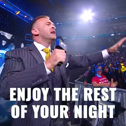 Good Night Smackdown GIF
