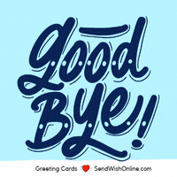 Fun Goodbye GIF by sendwishonline.com
