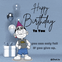 Happy Birthday GIF by Zhot