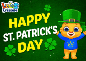 St Patricks Day Irish GIF by Lucas and Friends by RV AppStudios