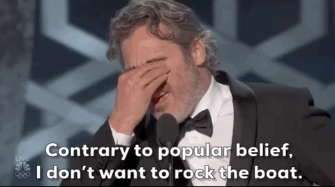 Joaquin Phoenix Awards Shows GIF