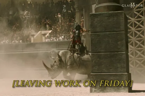 Leaving Work On Friday GIF