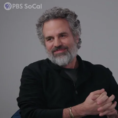 Mark Ruffalo Nod GIF
