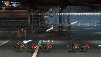 Explosion Gameplay GIF by KONAMI