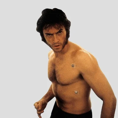 Hugh Jackman Evolution GIF
