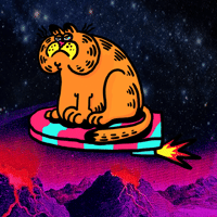 Fat Cat GIF by Russell Taysom