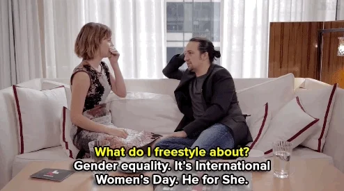 emma watson rap GIF