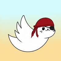 Art Flying GIF by Sappy Seals Community