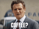 Grabbing a coffee