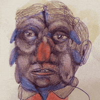 Face Paper GIF by Luis Ricardo