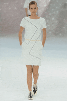 karl lagerfeld fish GIF by fashgif