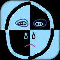 Sad Cry GIF by Barbara Pozzi