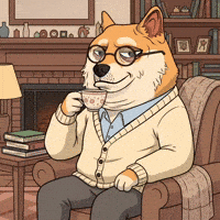 Relaxing Shiba Inu GIF by Doge Pound