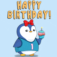 Happy Birthday Party GIF by Pudgy Penguins
