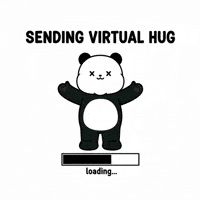 Support Hug GIF by Kanpai Pandas