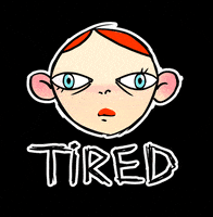 Tired Girl GIF by Fymsa