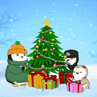 Merry Christmas GIF by Pudgy Penguins