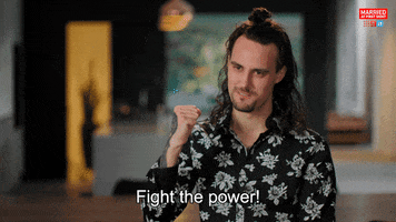 Fight Power GIF by Married At First Sight