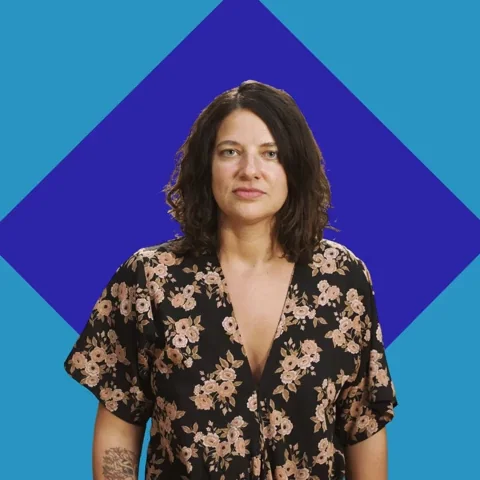 Caroline Huber Shut Up GIF