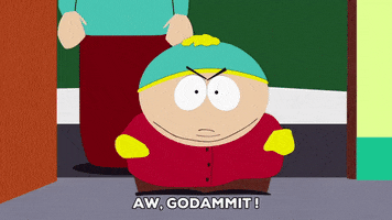 angry eric cartman GIF by South Park