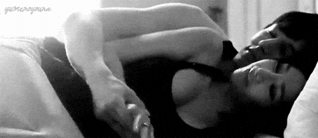 black and white love GIF