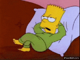 Bart Simpson Saturday GIF