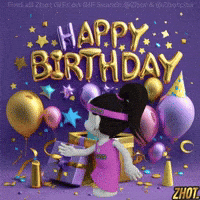 Party Birthday GIF by Zhotcita