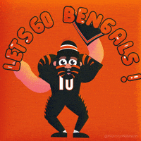 Cincinnati Bengals Football GIF by Manne Nilsson