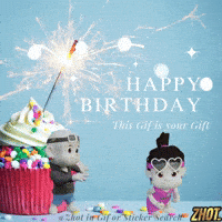 Happy Birthday Monkey GIF by Zhot