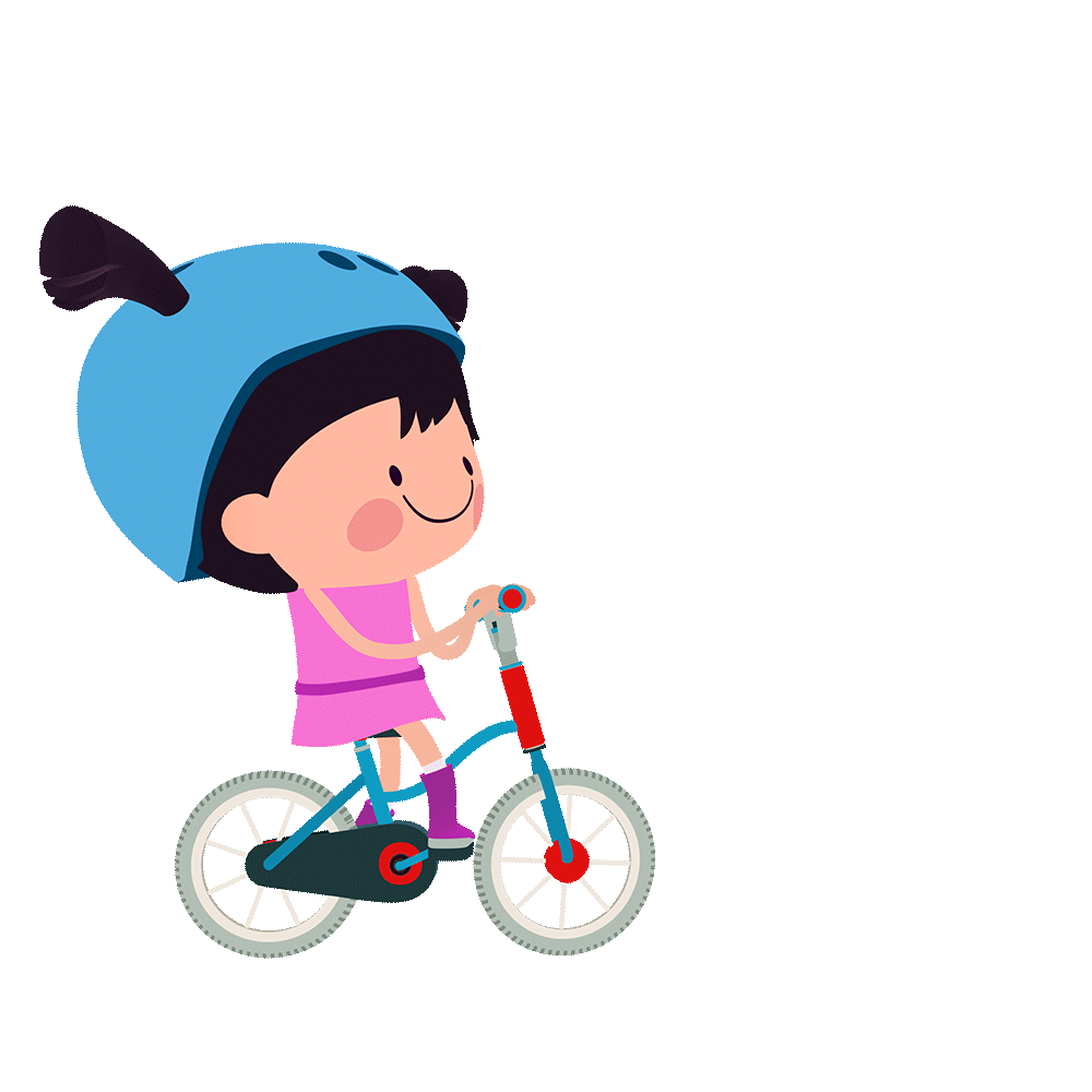 Kids Riding Bike Stickers - Find & Share on GIPHY