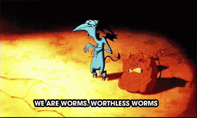 Hercules We Are Worms GIFs - Find & Share on GIPHY