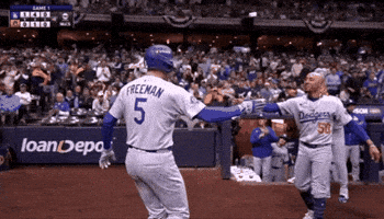 Home Run Dodgers GIF by MLB