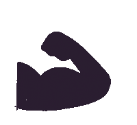 Flex Muscle Sticker by Doist