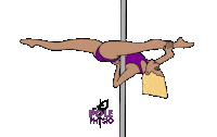 Polefitness Polestrong Sticker by The Pole Physio