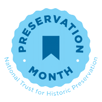 Banner Stamp Sticker by National Trust for Historic Preservation