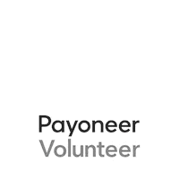 Volunteer Sticker by Payoneer