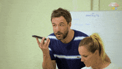 Phone Waiting GIF by Celebrity Apprentice Australia