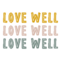 Lovewellchallenge Sticker by Well-Watered Women