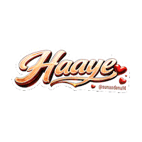 English Heart Sticker